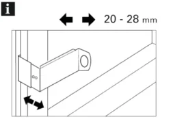 Adapter für Spannvitrage Ø 9 mm