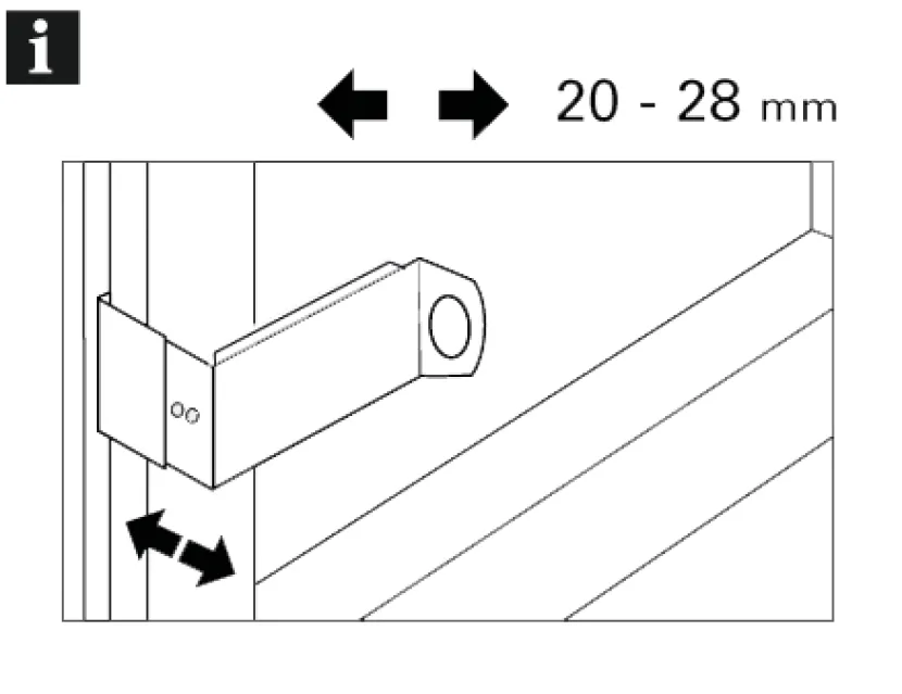 Adapter für Spannvitrage Ø 9 mm