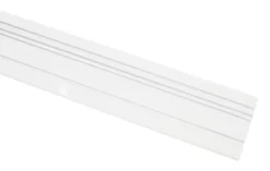 Aluminium-Vorhangschiene 3-läufig weiß