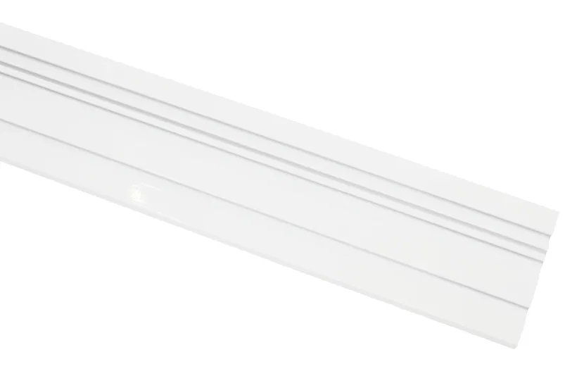Aluminium-Vorhangschiene 3-läufig weiß