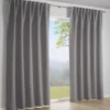 Dimout Schal mit Gardinenband