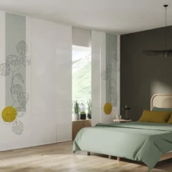 Flächenvorhang für Ihr Schlafzimmer