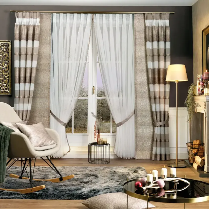 Gardine für Ihr Wohnzimmer