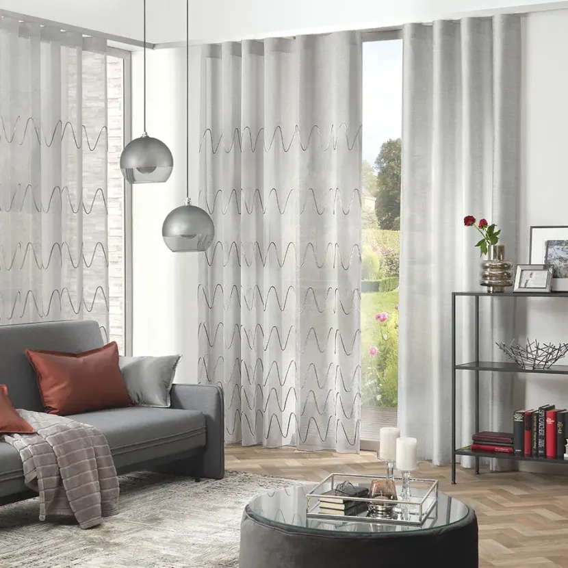 Gardinen-Deko-Kombi für Ihr Wohn- oder Esszimmer