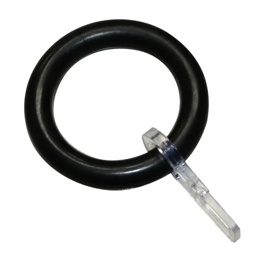 Gardinenringe für Ø bis 28 mm schwarz