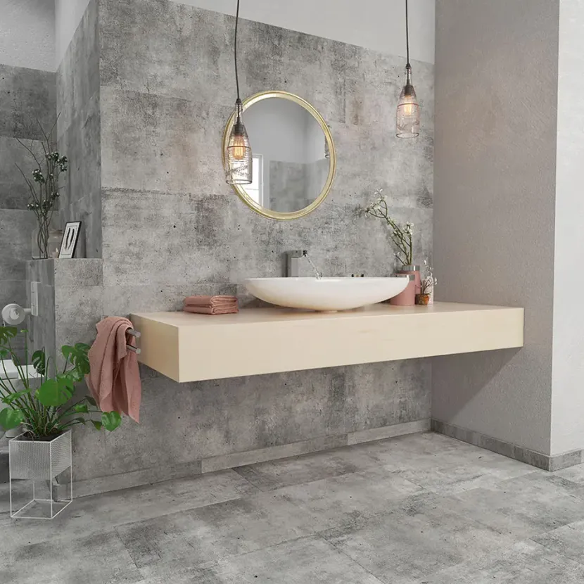 Klebevinyl für Ihr Badezimmer