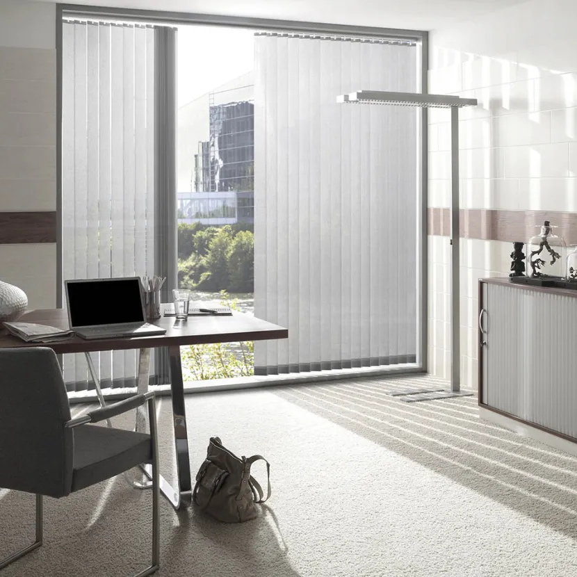 Lamellenvorhänge für Ihr Arbeitszimmer