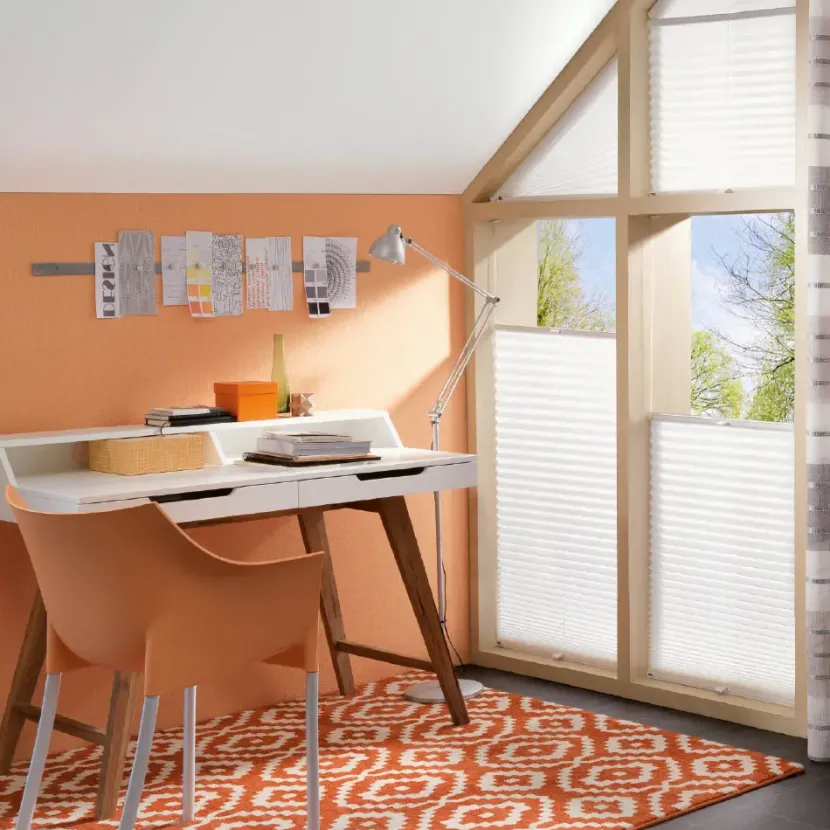 Plissees für Ihr Arbeitszimmer