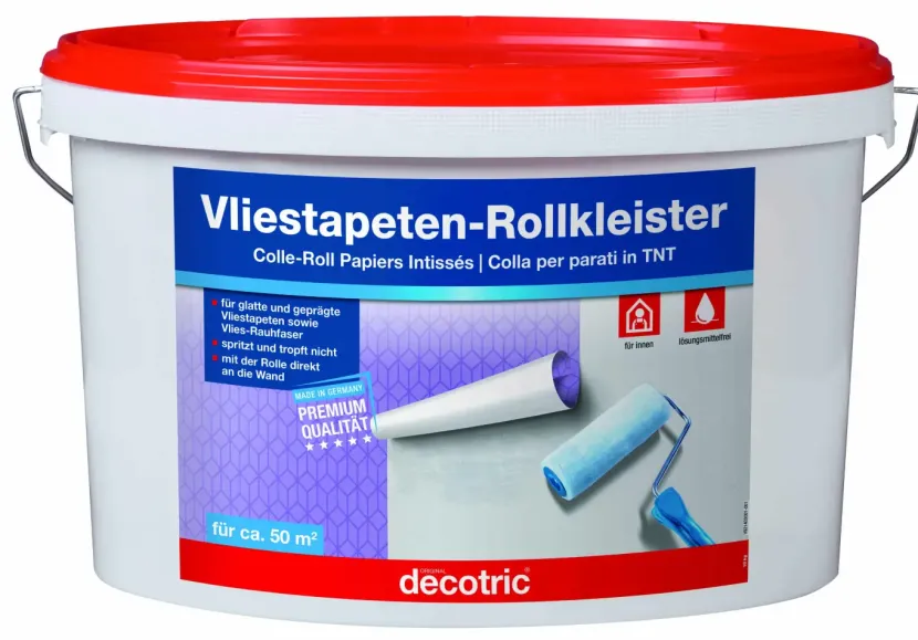 Roll-Kleister für Vliestapeten