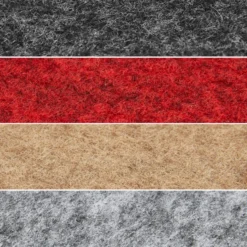 Selbstklebende Nadelfilzfliesen für eine individuelle Raumgestaltung